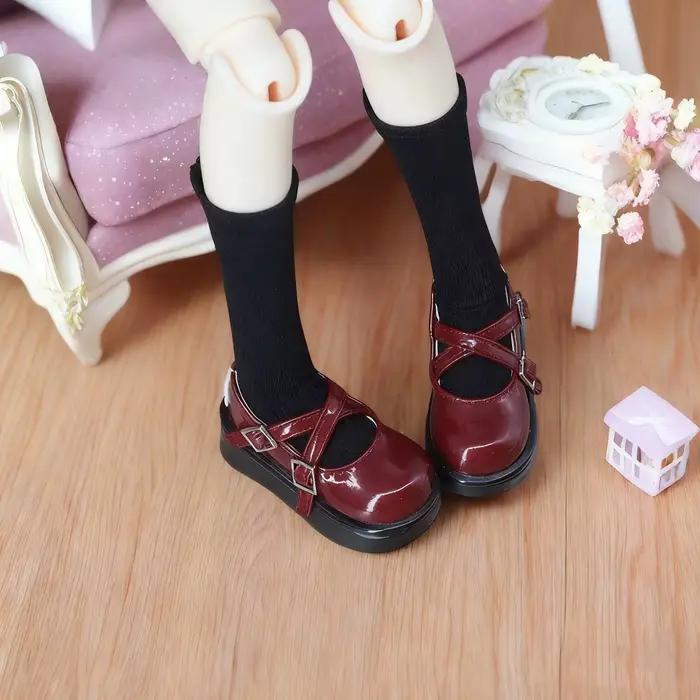 Chaussures de poupée BJD pour poupées 1/6, 1/4, 1/3, accessoires de poupée, chaussures jouets, cadeaux