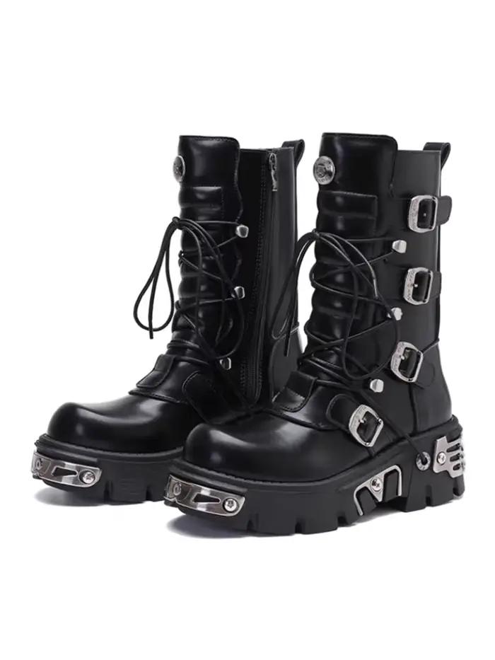 Bottes hautes rétro pour hommes et femmes