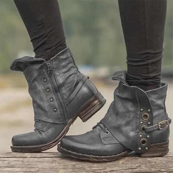 Bottes courtes décontractées pour femmes