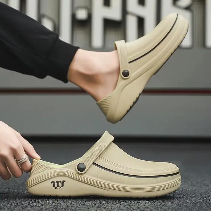 Chaussures décontractées homme été antidérapantes résistantes à l'usure et imperméables pour occasions décontractées et promenades en ville