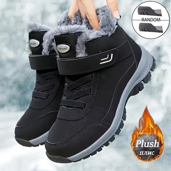 2025 hiver chaussures décontractées pour hommes chaussons de neige bottines antidérapantes
