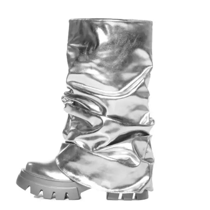 Bottes mi-mollet pour femmes