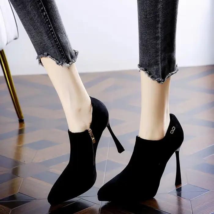 FHC femmes talons hauts bottes nues