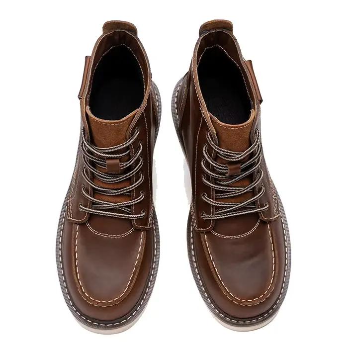 Bottes pour hommes américain rétro outillage