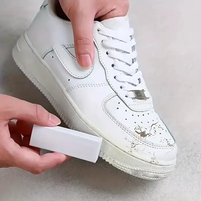 Gomme Nettoyante pour Chaussures en Daim et Baskets – Soin des Chaussures en Cuir Mat – Revitalisant et Détachant pour Cuir Velours – Outil de Blanchiment ﻿