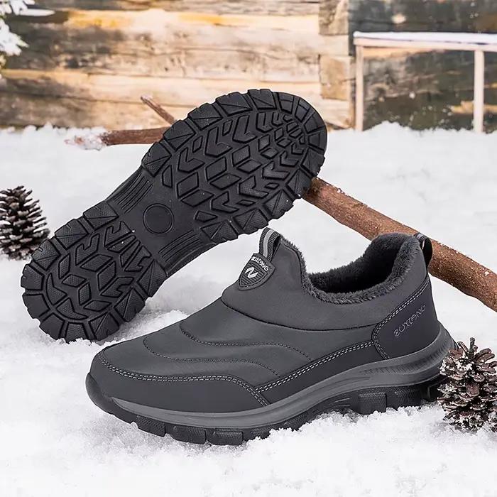 ELUVA bottes de travail d'hiver hommes thermique imperméable anti-dérapant bottes de neige bottes thermiques légères pour hommes chaussures chaudes en plein air