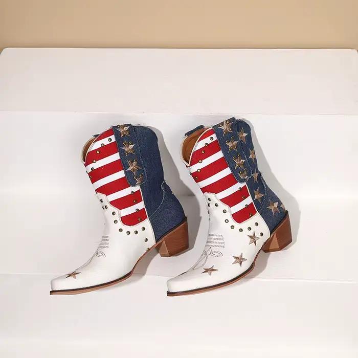 Bottes de cowboy occidentales pour femmes