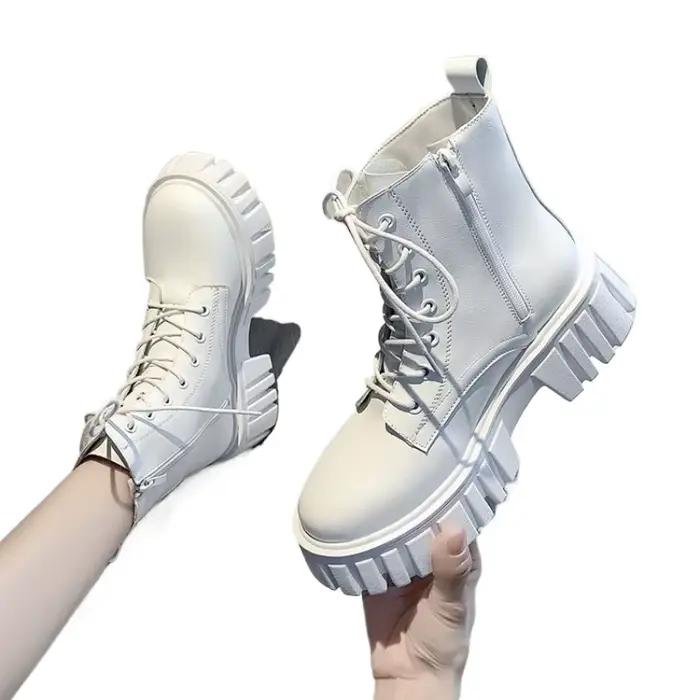 Bottes en cuir pour femmes confortables et à la mode pour hiver randonnée et style urbain occasions spéciales