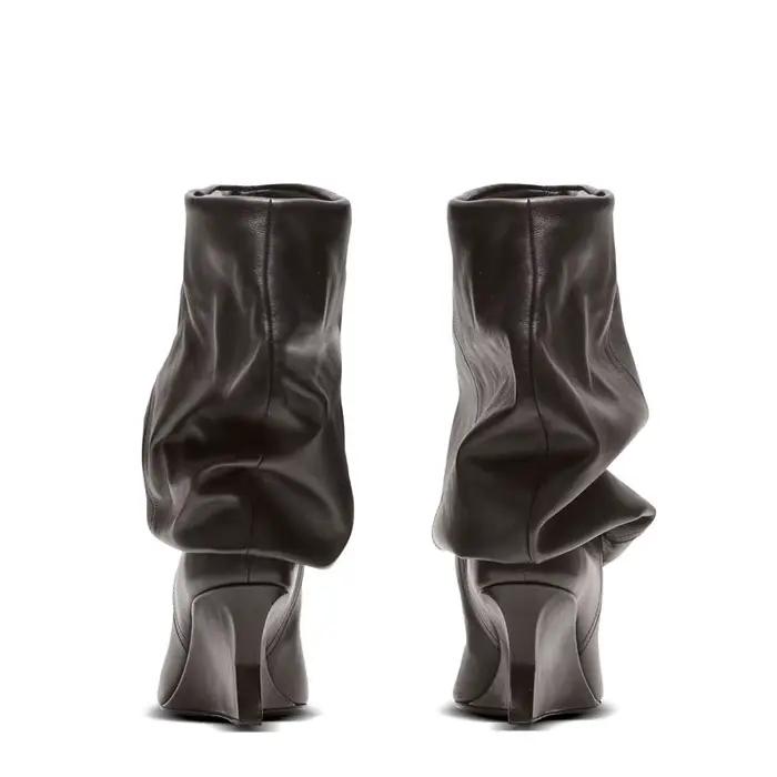 2026 femmes talon compensé 7.5 cm talons hauts mi-mollet Cool bottes