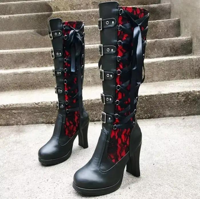 Bottes plateforme pour femmes