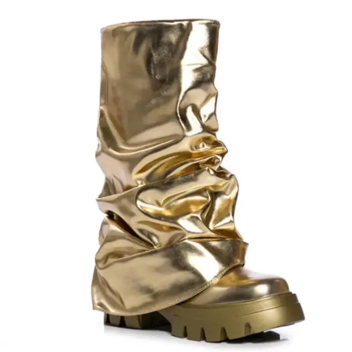 Bottes mi-mollet pour femmes
