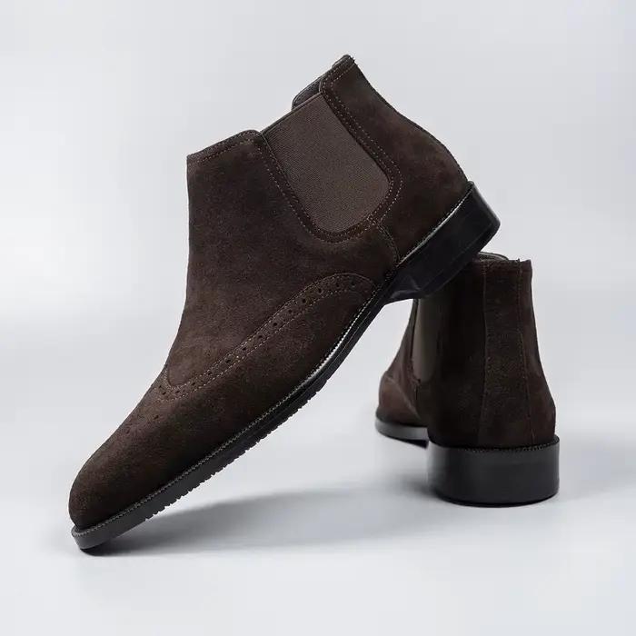 Bottes pour hommes, chaussures montantes pour hommes