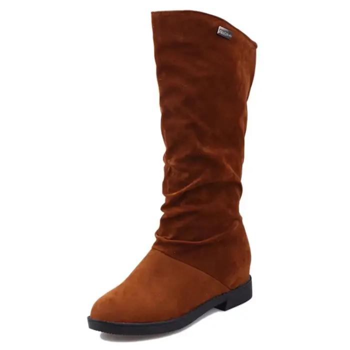 2024 nouveau automne hiver femmes chaussures bottes confortables et décontractées