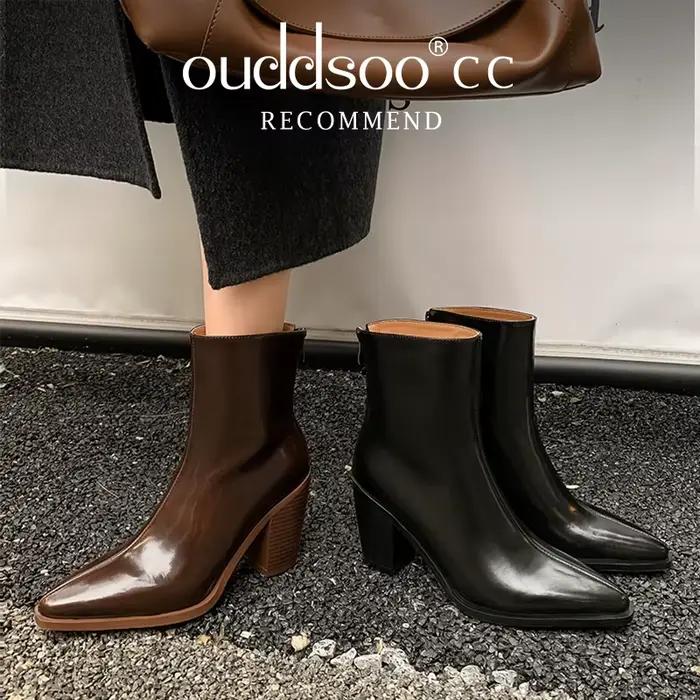 Ods-Bottes de rinçage pointues pour femmes
