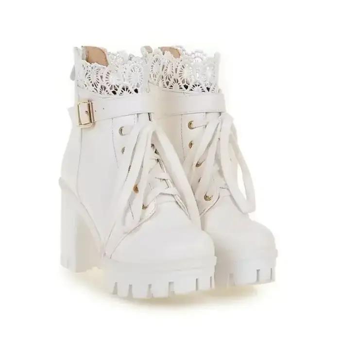 Bottines à talons hauts pour femmes