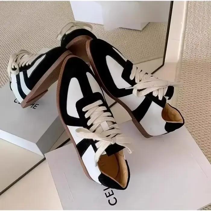 Chaussures de course confortables à lacets pour femmes, chaussures de randonnée, nouvelle collection printemps 2024