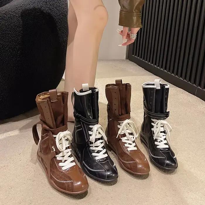 Bottines Booster Vintage De luxe pour femmes