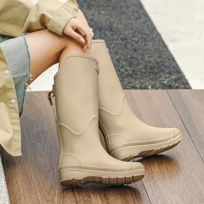 Bottes de pluie imperméables coordonnantes pour femmes