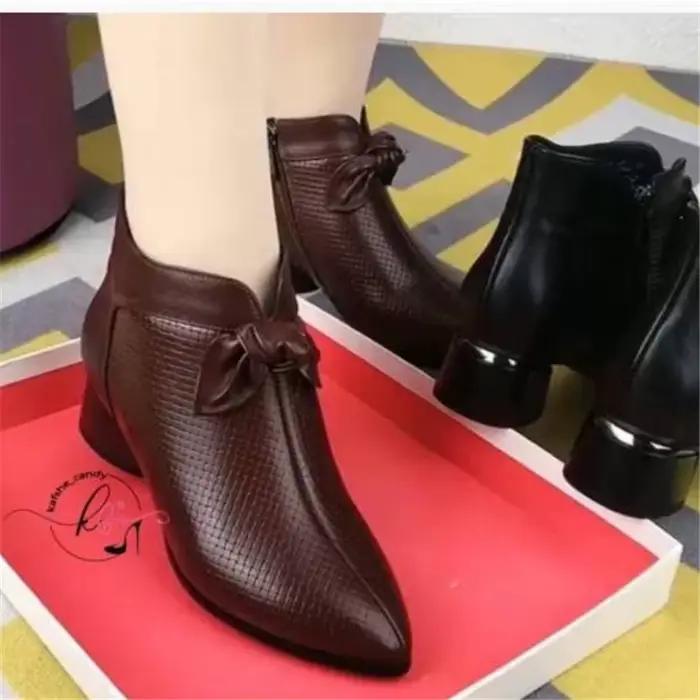 Chaussures pieds nus pour femmes, bottes courtes à la cheville, escarpins décontractés à semelles épaisses, en cuir véritable, de styliste, nouvelle collection printemps 2022