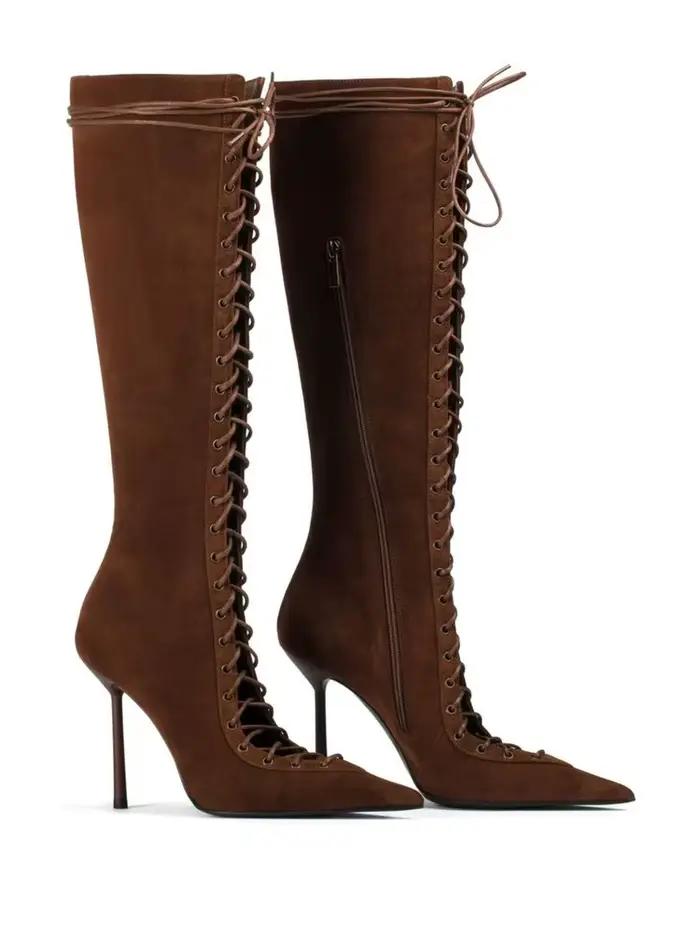 Nouvelles Bottes Courtes à Lacets Printemps/Été 2026