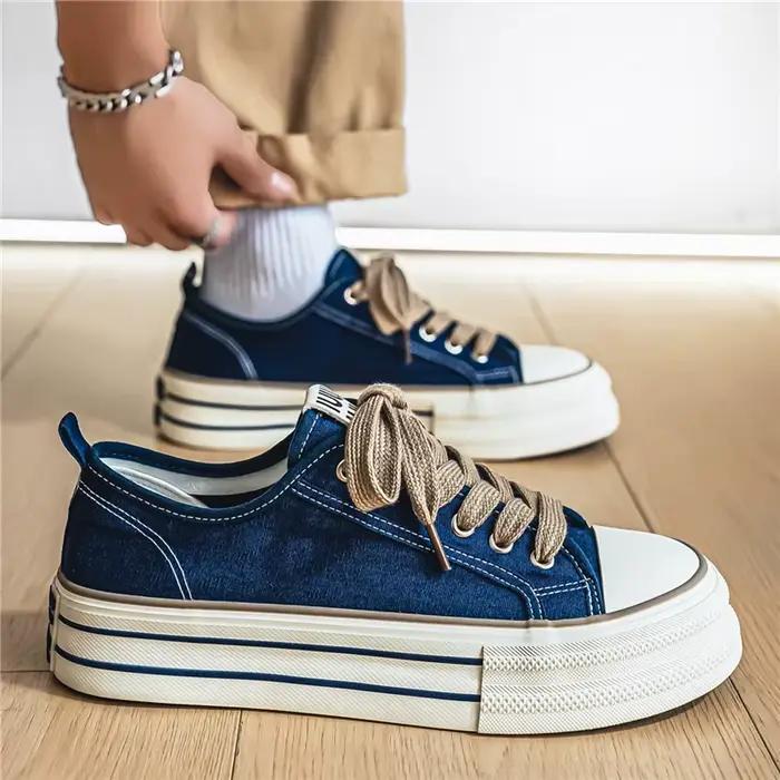 Chaussures à semelle plate pour hommes