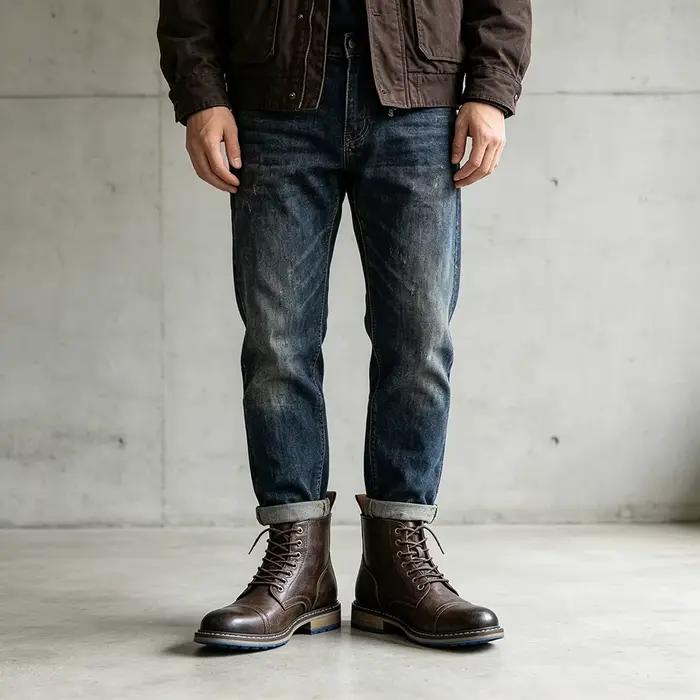 Bottines 2026, bottes décontractées confortables et tendance, en cuir