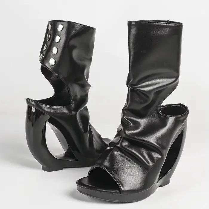 MCLUBGIRL Bottes longues pour femmes 13 cm, style coréen, bottes hautes au-dessus du genou, grande taille, bottes de mode quotidiennes pour étudiantes