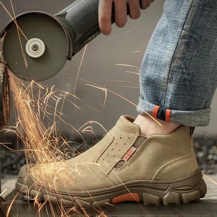 Bottes de travail imperméables pour hommes