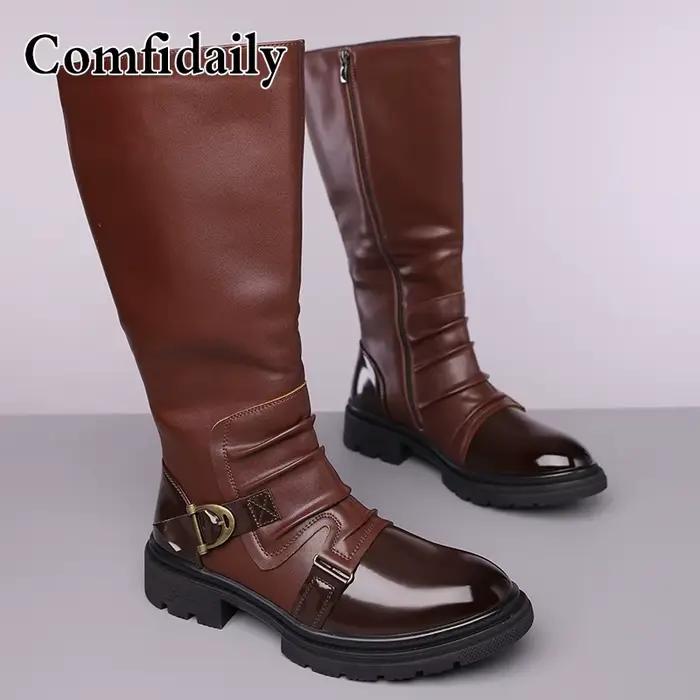 Bottes hautes pour hommes