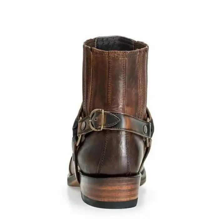 Bottes de cowboy occidentales pour hommes