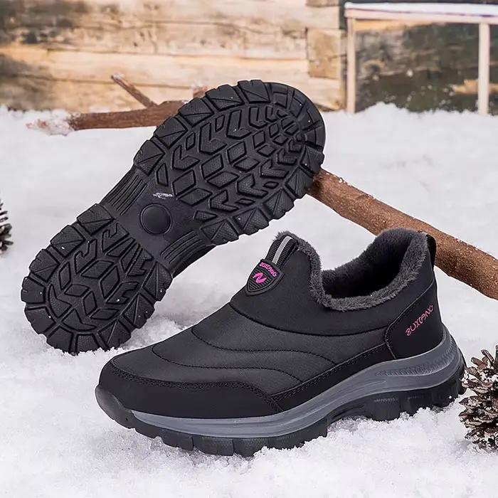 ELUVA bottes de travail d'hiver hommes thermique imperméable anti-dérapant bottes de neige bottes thermiques légères pour hommes chaussures chaudes en plein air