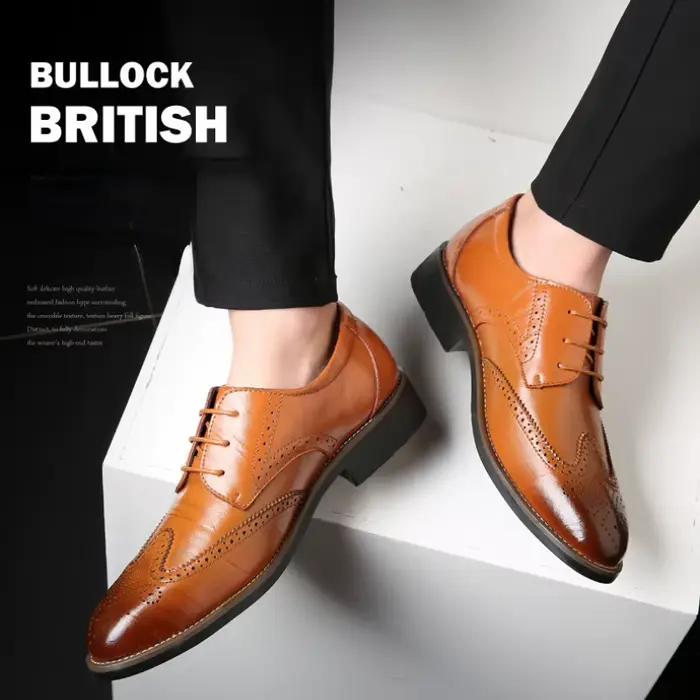 Chaussures Oxford pour hommes faites à la main