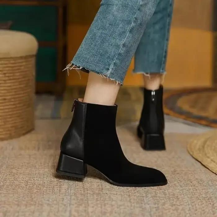 Bottines Chelsea de haute qualité pour femmes