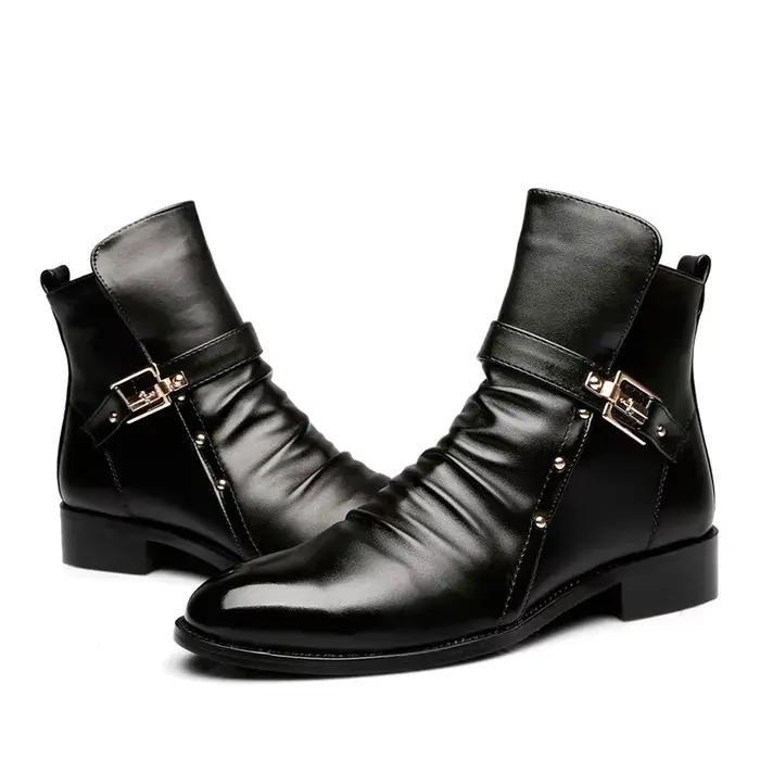 Bottes Chelsea de luxe pour hommes