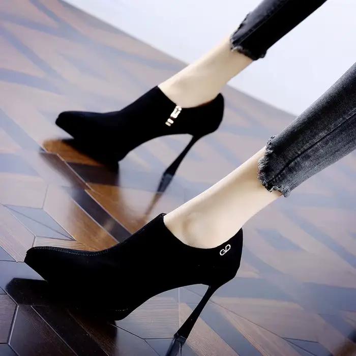 FHC femmes talons hauts bottes nues