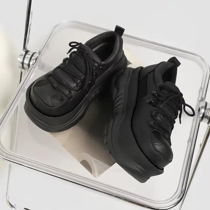 Chaussures Derby à plateforme pour femmes