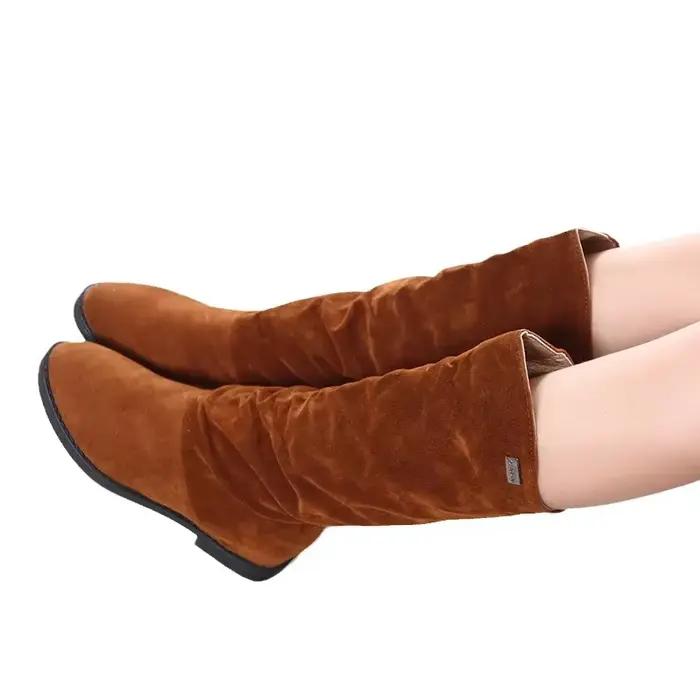 2024 nouveau automne hiver femmes chaussures bottes confortables et décontractées
