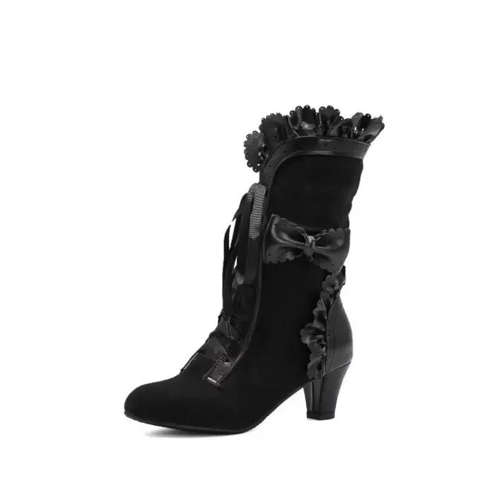 Bottes victoriennes Vintage pour femmes