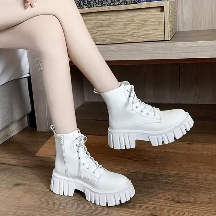 Bottes en cuir pour femmes confortables et à la mode pour hiver randonnée et style urbain occasions spéciales