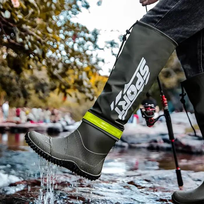 Bottes de pluie montantes tendance pour homme