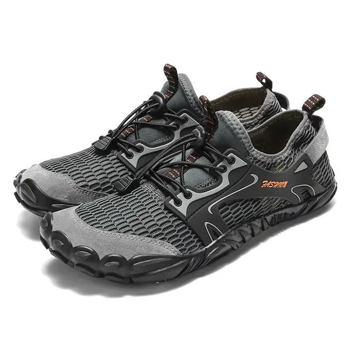 Chaussures de randonnée respirantes et coordonnantes pour hommes, sports de plein air, natation à cinq doigts, pataugeoire aquatique, chaussure de plage, nouveau