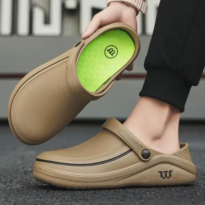 Chaussures décontractées homme été antidérapantes résistantes à l'usure et imperméables pour occasions décontractées et promenades en ville