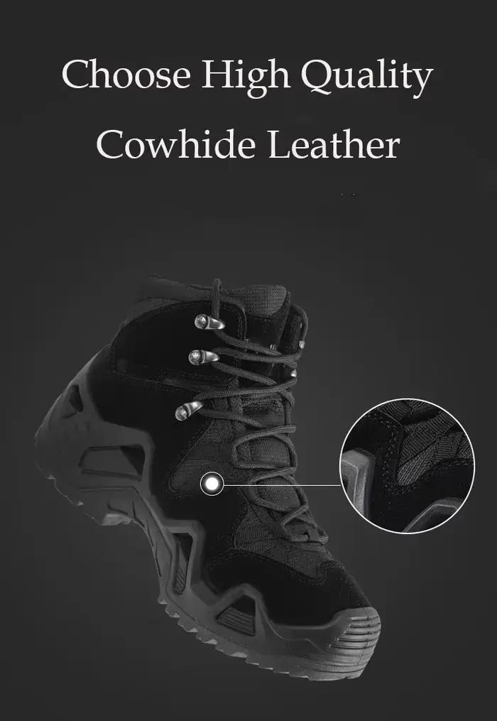 Bottes de désert d'entraînement de chasse pour hommes
