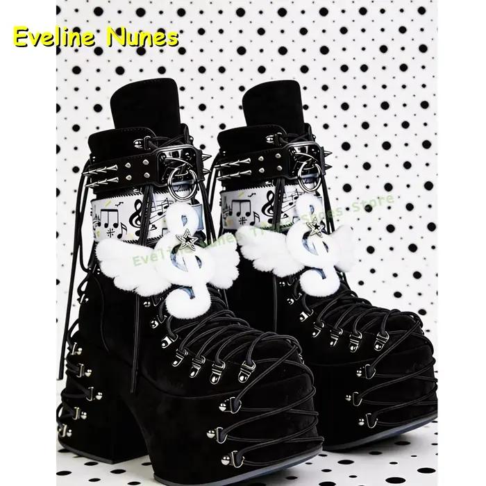 Bottes mi-mollet pour femme