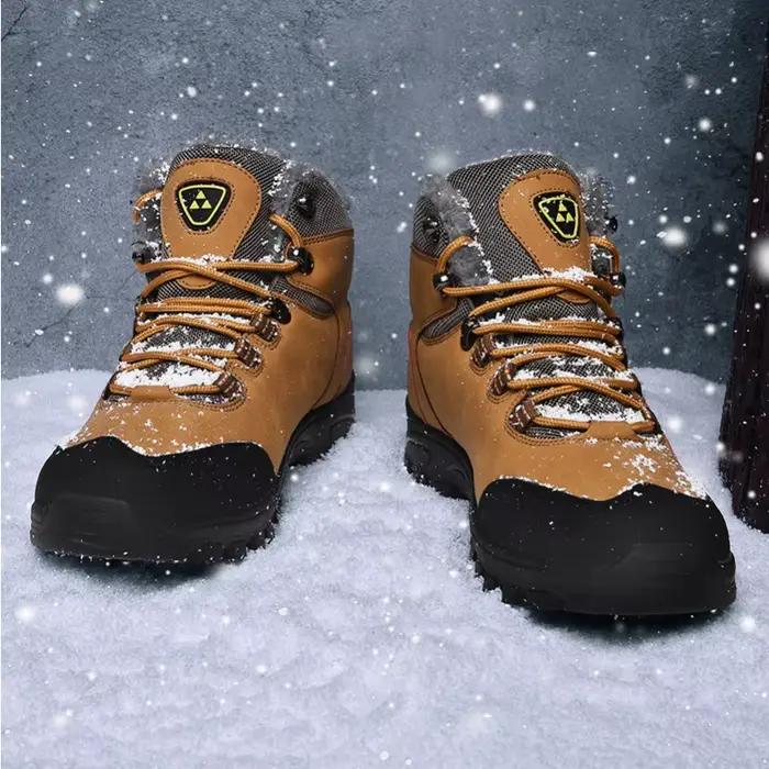 ELUVA hommes bottes d'hiver chaussures de Trekking thermiques imperméable anti-dérapant bottes d'alpinisme bottes de neige légères pour hommes en plein air