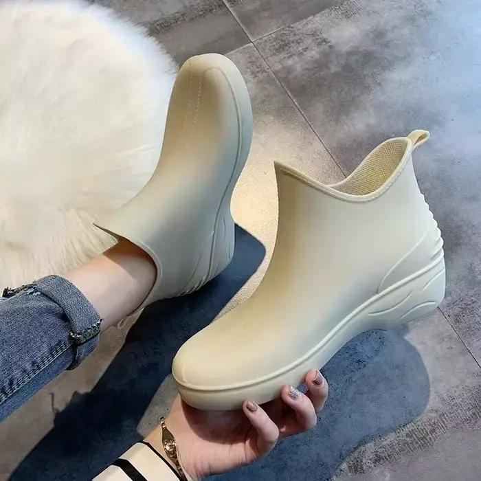 Bottes de pluie tendance pour femme