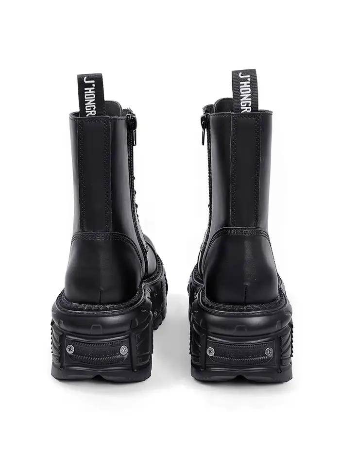 Bottines Punk à plateforme pour femmes