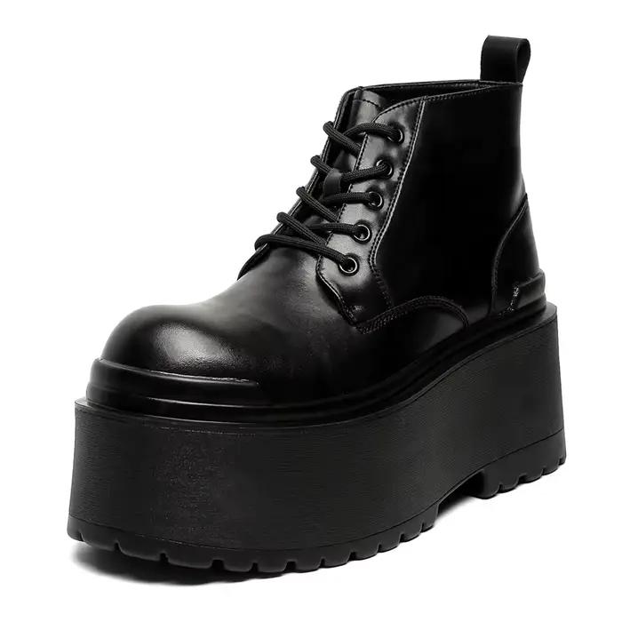 Bottines de travail Vintage de Style britannique pour hommes