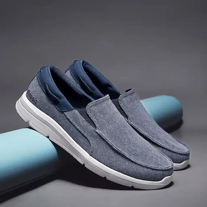 Chaussures en toile FYZS bout rond anti-sueur pour hommes décontractées été plage activités户外活动防水透气男式帆布鞋弗兹斯圆头防汗夏季沙滩活动鞋
