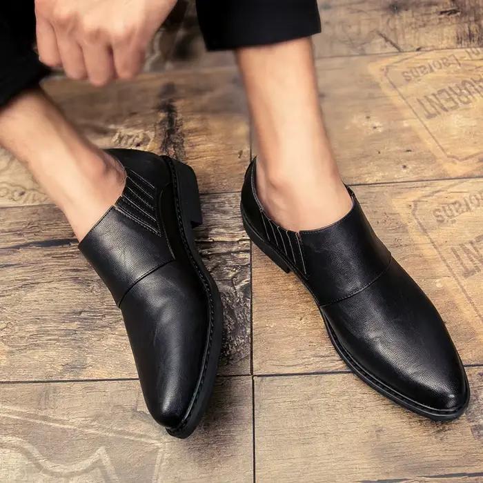 Bottes de rinçage pointues pour hommes